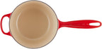 Le Creuset Enameled Cast Iron Signature Saucepan, 2.25 qt., Cerise
