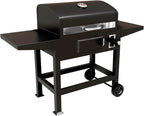 GasOne Charcoal Grill CGS-24A – 24-inch BBQ Charcoal Grill – Outdoor Charcoal Smoker with Multiple Tier Heat Control – for Camping, Picnic, Patio, Backyard Barbecue, Outdoor Cooking