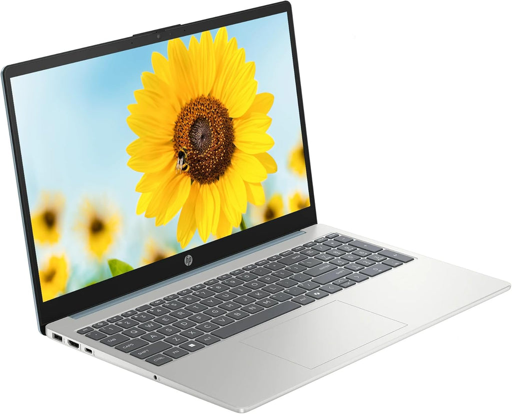 HP 15.6" FHD Touchscreen Business Laptop Computer  Intel 8-Core i3-N305 Processor  16GB RAM 512GB SSD  Numeric Keypad  Windows 11  AI Copilot Ready  NLY Earphones  Moonlight Blue