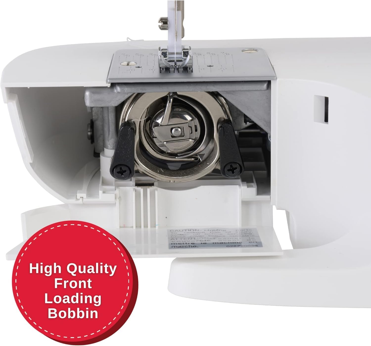 SINGER® M1500 Sewing Machine +Accessory Kit | 6 Built-In Stitches Deliver 57 Stitch Applications | Lightweight & Portable |LED Light & 4-step Buttonhole | Great for Quilting, Crafts & Mending