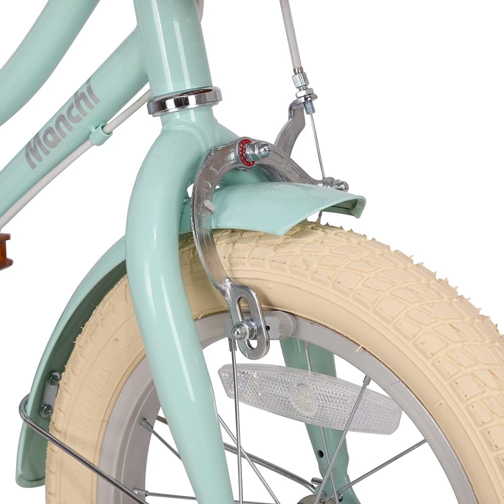 JOYSTAR Girls Bike for 2-12 Years Old Toddlers and Kids, 12" 14" 16" 18“ 20" Retro Style Kids Bike with Training Wheels, 18 20 Inch Children Bicycle with Kickstand