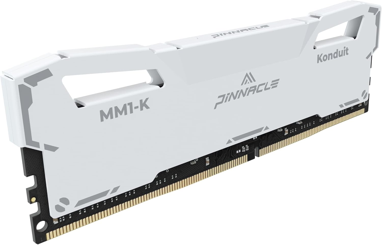 Timetec Pinnacle Konduit 16GB KIT(2x8GB) DDR4 3200MHz PC4-25600 CL16-18-18-38 XMP2.0 Overclocking 1.35V Compatible for AMD and Intel Desktop Gaming PC Memory Module RAM - White