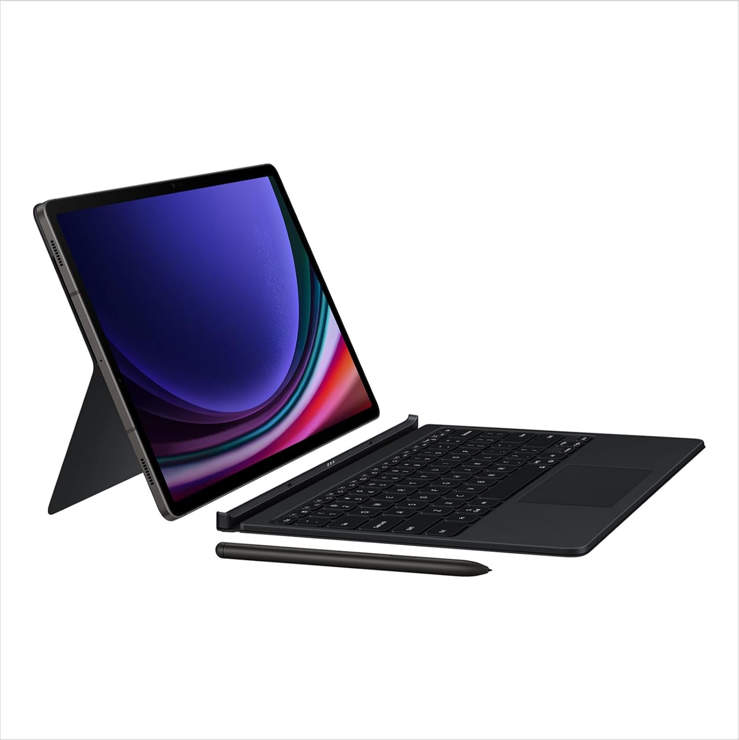 SAMSUNG Galaxy Tab S9+ Plus 12.4” 256GB WiFi 7 Android AI Tablet  Snapdragon 8 Gen 2   AMOLED Screen  S Pen Included  Long Battery Life  Auto Focus Camera  US Version  2023  Graphite (Renewed)
