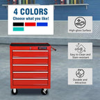 5 Drawers Tool Cart on Wheels, Rolling Tool Chest Tool Storage, Drawers Rolling Tool Trolley Organizer Tool Case for Garage,Warehouse,Workshop,Repair Shop (5 Drawers-Red)