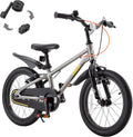 RoyalBaby EZ Fride Kids Bike 16 18 20 Inch  Lightweight Aluminum 2-in-1 Balance to Pedal Bike with One-Key Switch for Boys Girls Ages 4+