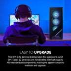 msi Codex Z2 Gaming Desktop: AMD R7-8700F  GeForce RTX 5070  32GB DDR5  2TB m.2 NVMe SSD  USB Type-C  VR-Ready  Windows 11 Home : A8NVP-436US