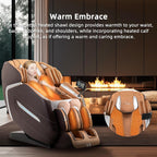 MassaMAX A580 2026 4D Massage Chair for Big & Tall People Full Body Massage Up to 6'10" & 500 lbs  Cloud Upgrade  APP Control  27 Modes  59" SL Track  Auto Footrest Extension  and Heating (Brown) Beta