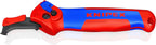 KNIPEX Tools 16 50 145 SBA Ratcheting Knife, 5-3/4"