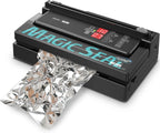 MAGIC SEAL MS300 Precision Vacuum Sealer Machine, Commercial Double Pump Food Sealer with Built-in Auto Cooling System, Compatible with Mylar, Smooth and Embossed Bags, Extra Wide 8 mm Seal