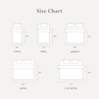 Highland Feather Tencel Organic Cotton Shell White Down Comforter 725 Super Fill Power Fluffy Duvet Insert Manufactured in Canada Ultra-Soft Lightweight (Winter, Full)
