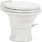 320 Series Standard Height RV Toilet - White