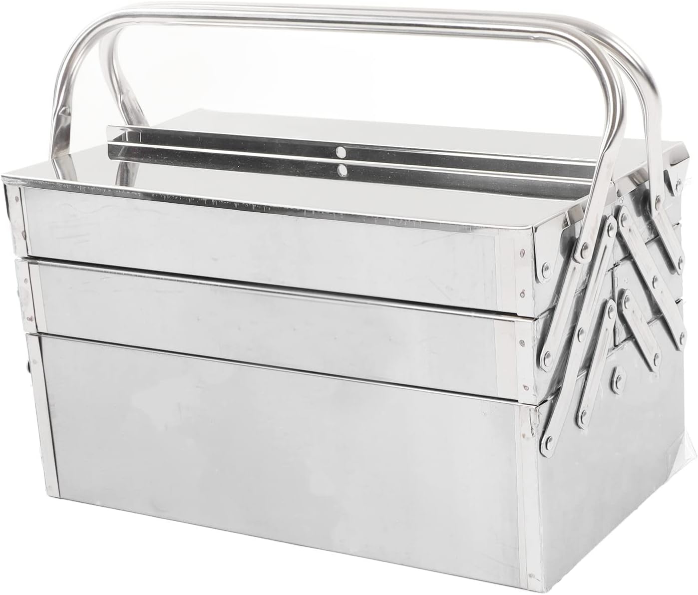 Metal Folding Interpreters -5 Trays Lived for the Car for Stainless Steel Players (420)