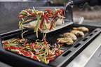 Weber Rust‑Resistant Outdoor Griddle Insert  Full‑Size – Pre-Seasoned Carbon Steel Griddle for Searwood & Large Spirit Series Gas Grills