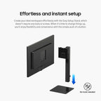 SAMSUNG 27" ViewFinity S8 (S80D) Series 4K UHD High Resolution Computer Monitor  HDR10  Multiple Ports w/ HDMI  DisplayPort  USB-A  Height Adjustable Stand  LS27D806EANXGO  2024  3Yr Warranty