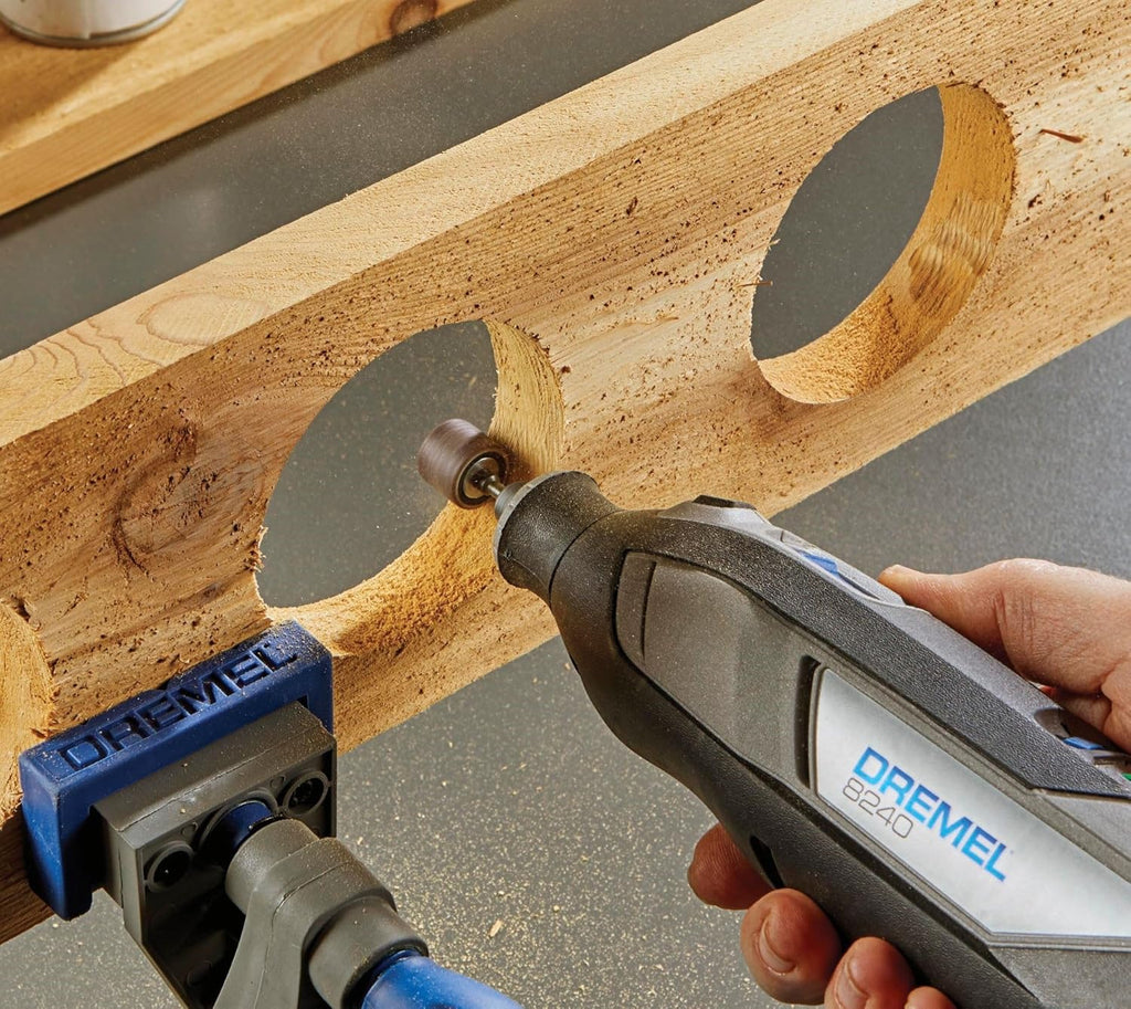 Dremel 8240-5 12V Cordless Rotary Tool Kit with Variable Speed and Comfort Grip - Includes 2AH Battery Pack, Charger, 5 Accessories, Wrench, and Tool Fabric Carry Bag