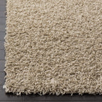SAFAVIEH Area Rug 9x12 - Athens Shag Collection - Large - Beige, Non-Shedding & Easy to Clean, Ideal for Living Room, Bedroom, Dining Space (SGA119G)