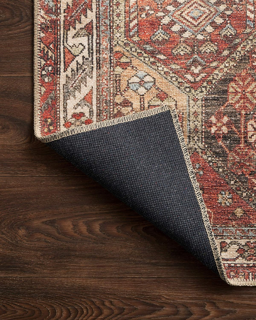 Loloi Loren Collection LQ-16 Spice/Multi 8'-4" x 11'-6" Area Rug