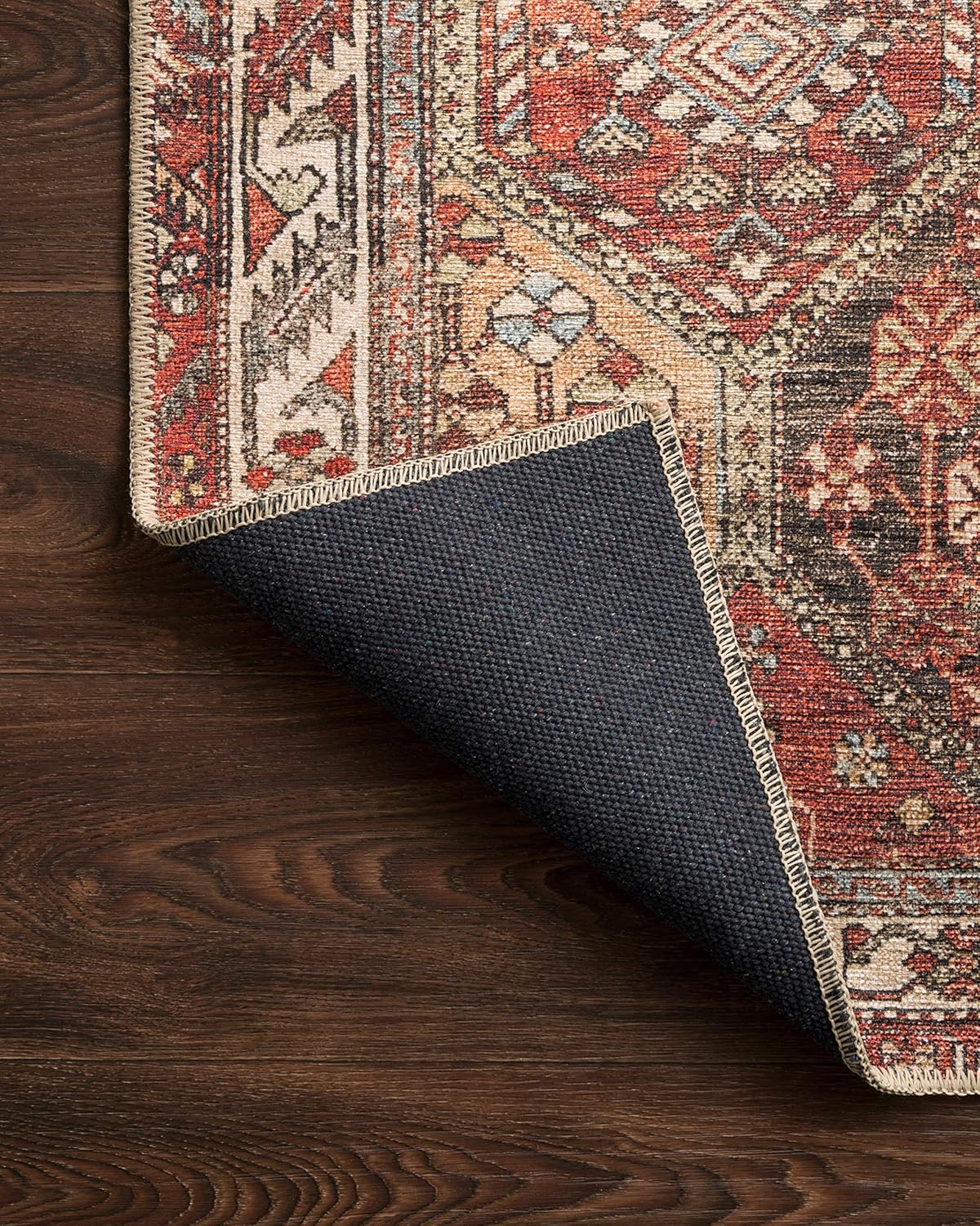 Loloi Loren Collection LQ-16 Spice/Multi 8'-4" x 11'-6" Area Rug