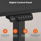 Dual Motor Standing Desk, Large Stand Up Desks, 79x31 Inches Electric Sit Stand Desk, 4 Memory Preset Adjustable Height Home Office Desk (Black)
