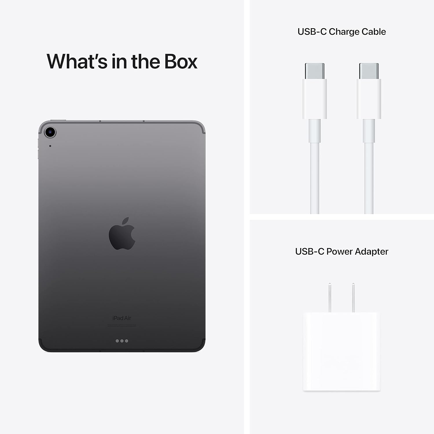 Apple iPad Air 5th Gen. (10.9-inch, Wi-Fi + Cellular, 256GB) 2022 - Space Gray (Renewed Premium)