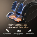 BOB AND BRAD iMaster Pro 4D Full Body Massage Chair, Co-Developed with Physical Therapists, 166° Zero Gravity SL-Track Recliner, Voice Control, Heat, Deep Tissue & Auto-Extend Calf for Tall Users