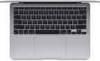 Apple MacBook Air 13-Inch Laptop Space Gray | M1 Chip 8GB Memory 256GB SSD | Retina Display, Backlit Keyboard, Touch ID, Long Battery Life Notebook Computer
