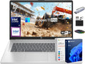 HP 17 Laptop Business 2025  Lifetime MS Office  17.3" HD+ Computer  8-Core Intel i3 Processor  16GB RAM  1TB Storage (500GB SSD + 500GB Ext)  Wi-Fi 6  Long Battery  MarxsolAccessory  Win 11 Pro