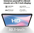 Tablet 10.1 inch Android 16 Tablet with Octa-Core Processor, 20GB RAM 128GB ROM 1 TB Expandable, 1280x800 HD IPS Touch Screen, GPS, 8H Battery, WiFi 6, BT 5.2, Dual Camera (Blue)