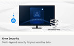 Samsung 43” Smart Monitor M7 (M70F) 4K UHD Display  Samsung Vision AI  Smart TV Apps  Gaming Hub  USB-C  HDMI and USB-A  Black  LS43FM702UNXZA  2025