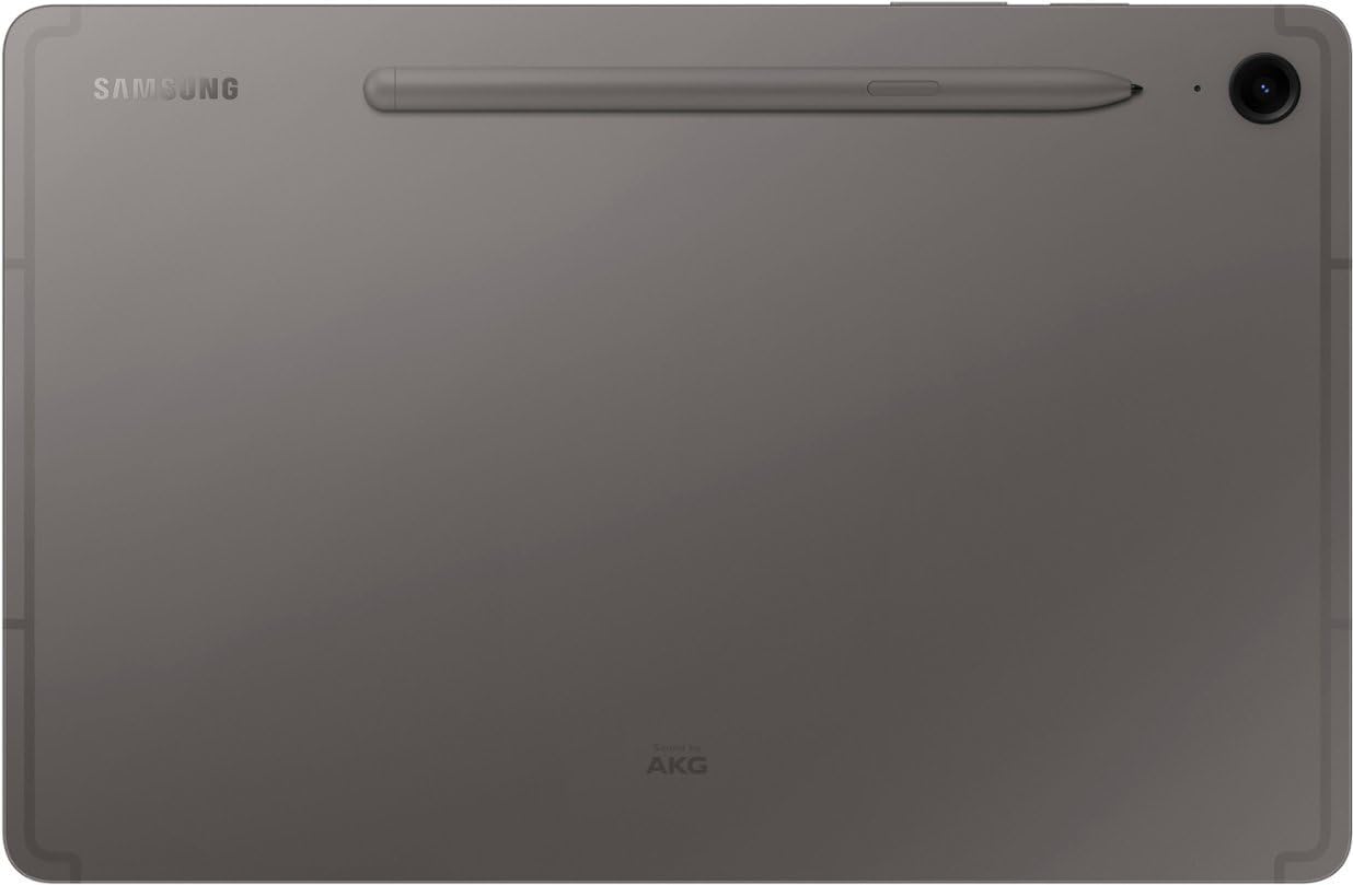 Samsung Galaxy Tab S9 FE 10.9” 128GB WiFi Android Tablet  Large Display  Long Battery Life  Powerful Processor  S Pen  8MP Camera  Lightweight Durable Design  Expandable Storage  US Version 2023 Gray
