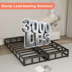 9 Inch Split Queen Box Spirng High Proflie Metal Box Spring for Queen Bed with Fabric Cover,Heavy Duty, Mattress Foundation, Easy Assembly, Noise Free