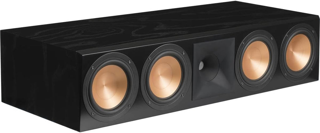 Klipsch RF-7 III Black Ash Wood Furniture Made Floorstanding Speaker Pair with a RC-64 III Black Ash Wood Furniture Made Center Channel Speaker and a R-120SW Subwoofer (2017)