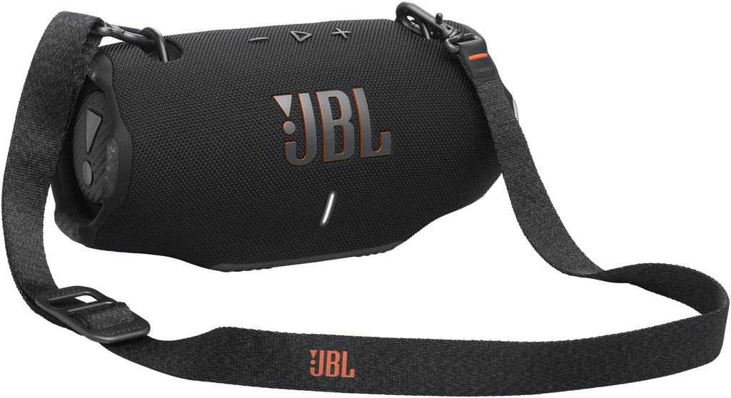 JBL Xtreme 4 - Portable Bluetooth Speaker  Powerful Sound and Deep Bass  IP67 Waterproof  24 Hours of Playtime  Powerbank  PartyBoost for Multi-Speaker Pairing (Black) (Renewed)