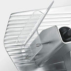 KWS 10NS Commercial 10" Meat Slicer, 320W High-Torque Motor, Precision Stainless Steel Blade, Deli-Style Thin Slicing, Built-In Sharpener, Heavy-Duty Aluminum Body for Meat, Cheese & Semi-Frozen Foods