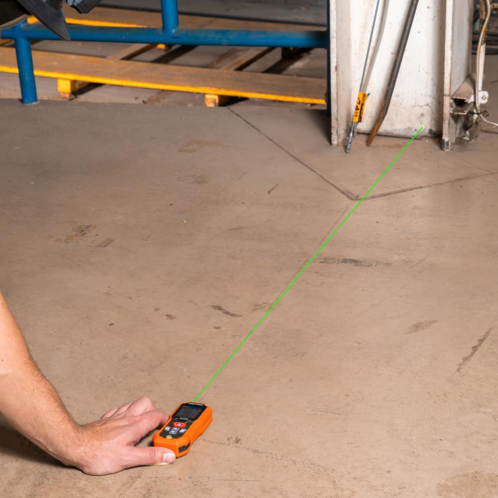 Klein Tools Laser Distance Measure, Measures in Feet, Inches, Meters