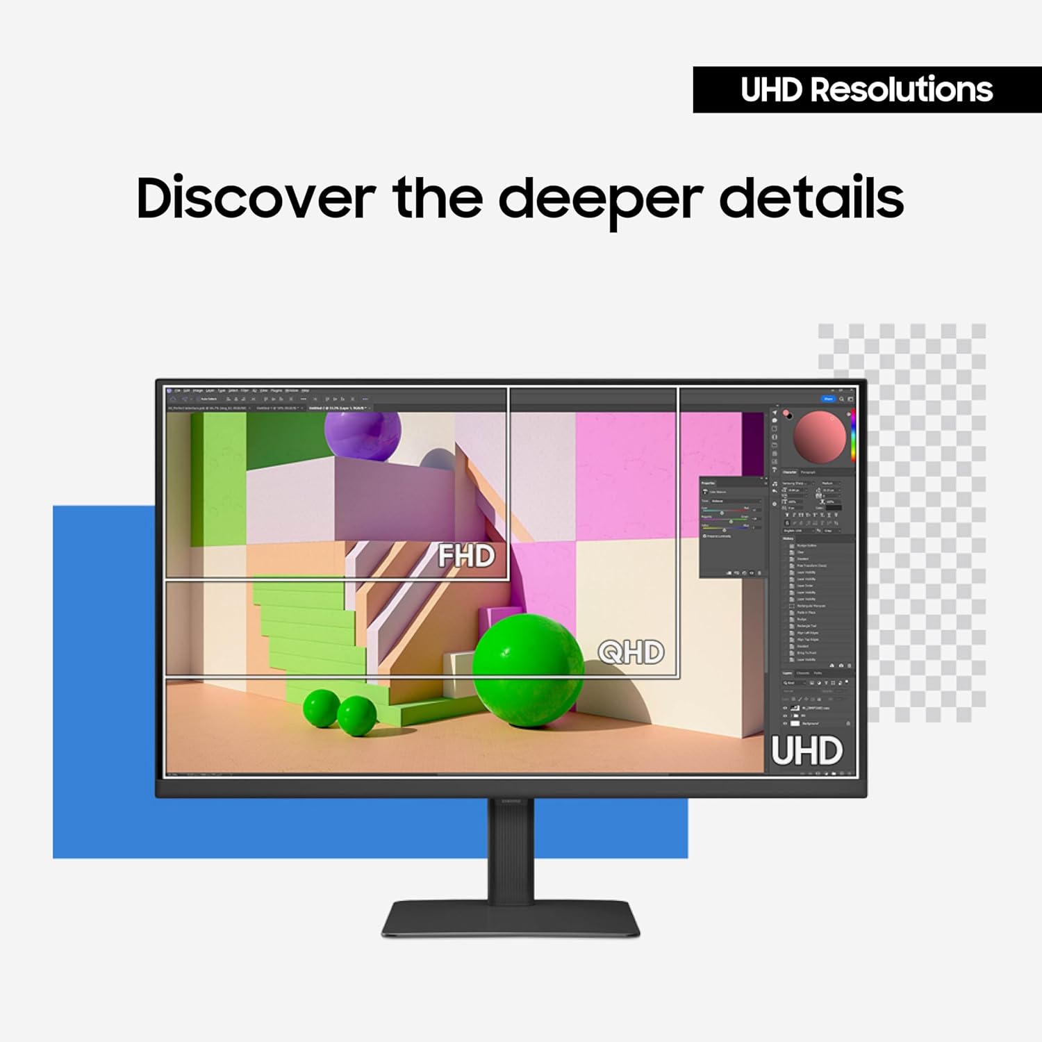 Samsung 32” ViewFinity S8 (S80UD) 4K UHD IPS HDR10 High Resolution Monitor  USB-C  Built-in Speakers  Ergonomic Stand  Built-in KVM Switch  Intelligent Eye Care  LS32D808UBNXGO  2025
