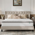 Novilla King Mattress 14 Inch, Hybrid Mattress in a Box with Individual Pocket Spring for Motion Isolation, Supportive & Pressure Relief, CertiPUR-US