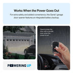 Chain Drive 750 3/4 HPc Garage Door Opener w/Battery Backup - Heavy Duty -