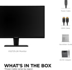ViewSonic VS2725-2K 27 Inch QHD 1440p Monitor with 100Hz  HDMI  DisplayPort  and Variable Refresh Rate for Home and Office