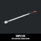 CRAFTSMAN Torque Wrench, 1/2" Drive, 50-250 FT-LB (CMMT99434)