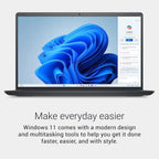 Dell Inspiron 15.6" Touchscreen Business & Student Laptop  13th Gen Intel Core i5 (Beat i7-1250U)  12GB RAM  756GB Storage(256GB SSD & 500GB External)  Windows 11  Earphone Jack