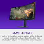 Alienware 34 Curved Gaming Monitor – AW3425DWM - 34-inch WQHD 180Hz 1ms Display  1500R  AMD FreeSync Premium  VESA AdaptiveSync.