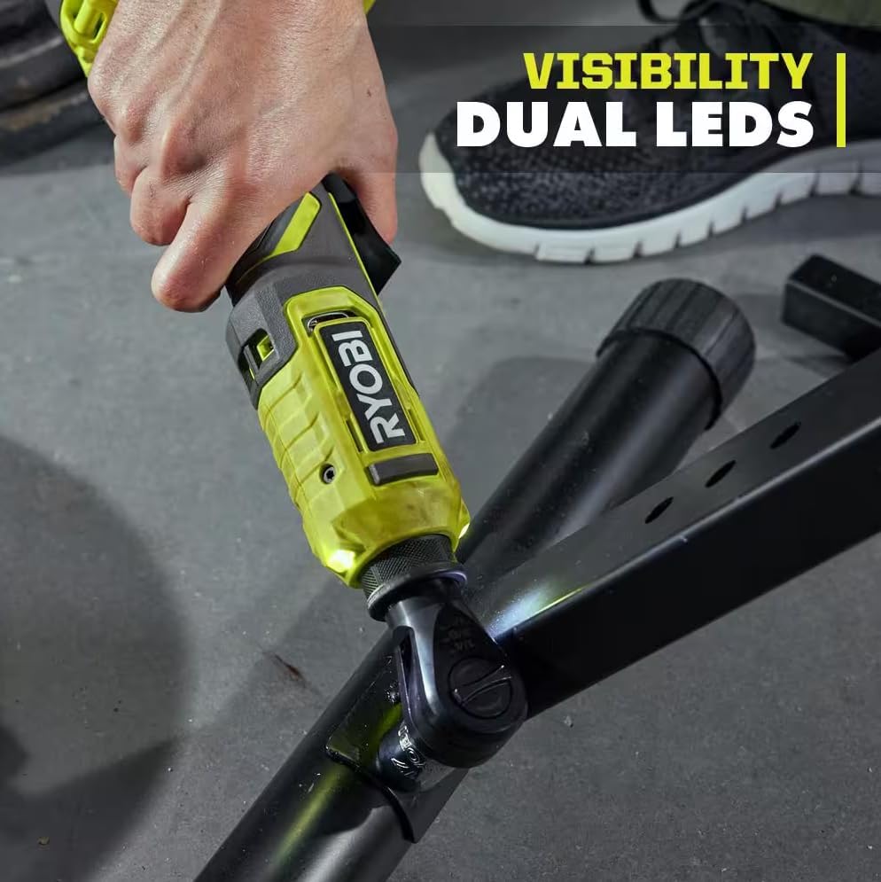 Ryobi 18V ONE+ Multi‑Size Ratchet PCL280 (tool only)
