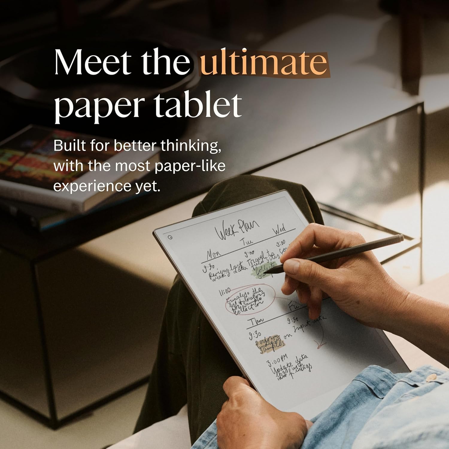 reMarkable Paper Pro Bundle – Includes 11.8” reMarkable Paper Tablet  and Marker Plus Pen with Eraser