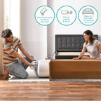 Classic Brands 4.5-Inch Cool Gel Memory Foam Replacement Mattress for Sleeper Sofa Bed Queen, Plush