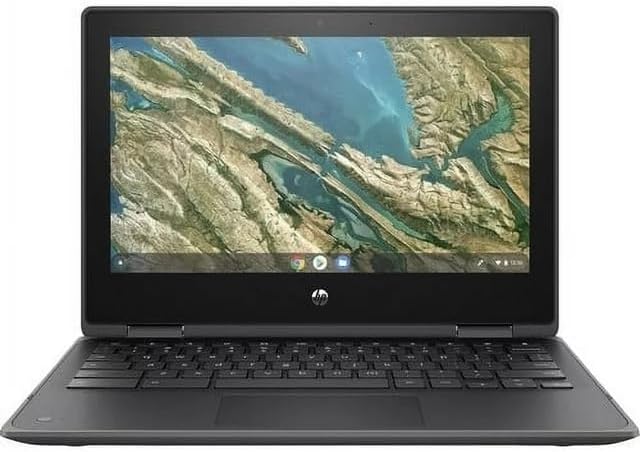 HP Chromebook x360 11 G3 EE 11.6" Touchscreen 2 in 1 Chromebook - Intel Celeron N4020-4GB - 32GB Flash Memory - Intel UHD Graphics 600 - Chrome OS (Renewed)