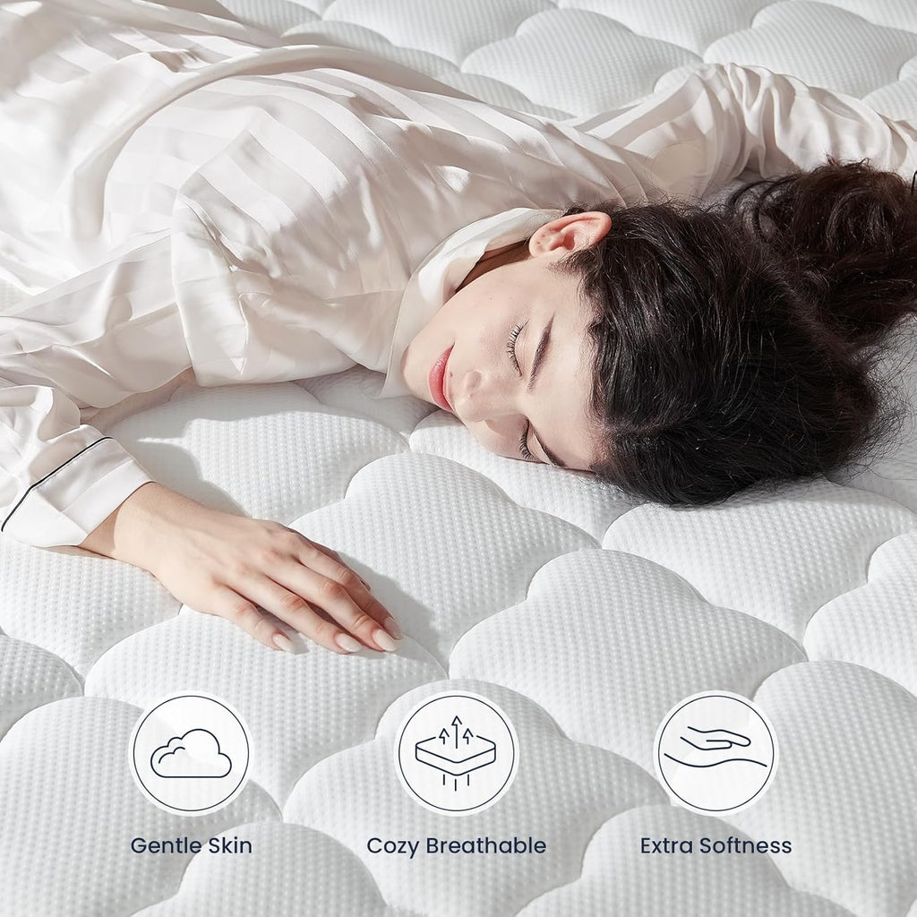 Queen Size Mattress, 14 Inch Gel Memory Foam Sprung Hybrid Mattress, Cooling and Pressure Relief for Breathable Sleep, Certipur-Us Certified, 120-Night Home Trial, Apex Collection
