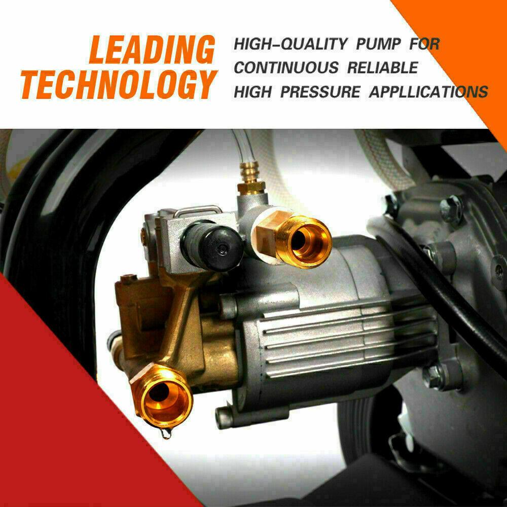 Pressure Washer Max 4800PSI 6.5HP Gas with Power Spray Gun 4-Stroke 5 Nozzles