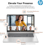 HP 17 Laptop Computer  17.3" HD+ Large Screen Business Laptop PC  13th Gen Intel Core i5 (10-cores)  Windows 11 Pro | Backlit Keyboard | Fingerprint Reader | Rose Gold | 32GB RAM 2TB SSD