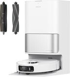 DREAME L40s Ultra AE Robot Vacuum and Mop Combo, 19,000Pa Suction, Self Emptying Dust Box, Flexible Mop & 167℉ Self Cleaning Washboard, Diverse Brush Selection, All-in-One Station, Auto Refill